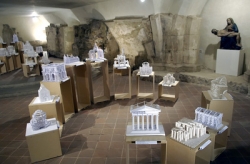 Prostorové modely chrámů jsou k vidění v brněnské katedrále.