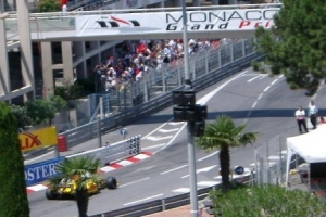 Na formuli v Monaku došlo k podivné schůzce.