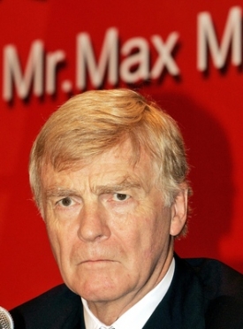 Šéf FIA Max Mosley.