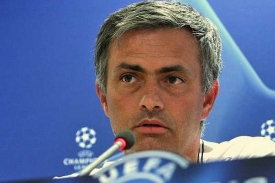 Jose Mourinho, prostořeký trenér fotbalistů Interu Milán.