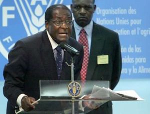 Robert Mugabe na jednání OSN