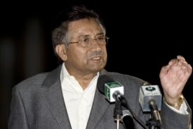 Pákistánský prezident Parvíz Mušaraf bez své uniformy