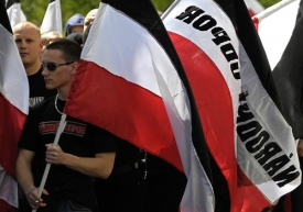 Ilustračn&iacute; foto - demonstrace N&aacute;rodn&iacute;ho odporu
