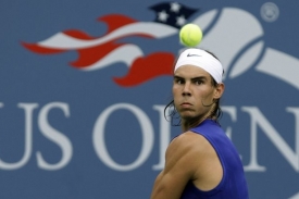 Rafael Nadal v prvním kole US Open.