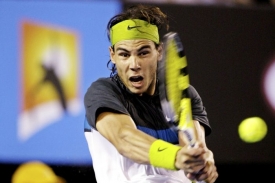 Rafael Nadal ve finále Australian Open.