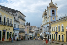 Srdcem Salvadoru je náměstí Largo do Pelourinho.