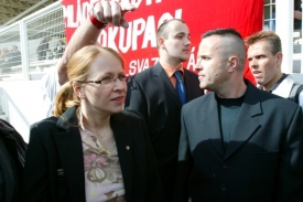 Petra Edelmannová je vůdčí osobností Národní strany.