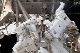 Záběry z americké vesmírné stanice