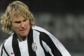 Pavel Nedvěd v dresu Juventusu.