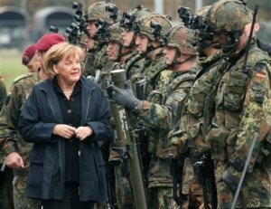 Němečtí vojáci slouží v současné rotaci evropský sil rychlé reakce.