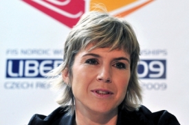 Šéfka organizačního výboru závodů v Liberci Kateřina Neumannová.
