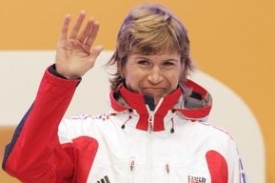 Bývalá lyžařka Kateřina Neumannová. Obhájí loňský triumf v anketě?