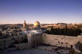Jeruzalém, svaté město tří náboženství.