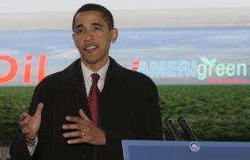 Ekologické postoje jsou důležitostí prezidentské kampaně Baracka Obamy