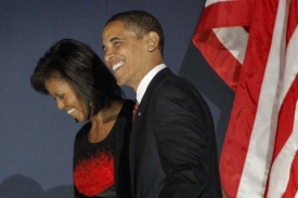 Nový americký prezident s manželkou.