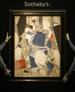 Dražba Légerova obrazu v Sotheby´s.