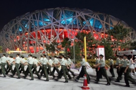 V Pekingu vrcholí přípravy na slavnostní zahájení olympiády.