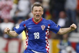 Ivica Olič přispěl jedním gólem k vítězství Chorvatska nad Německem.
