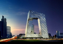 Budoucí chlouba Pekingu. Sídlo společnosti CCTV navrhl atelier OMA.