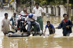 záplavy v Indonésii
