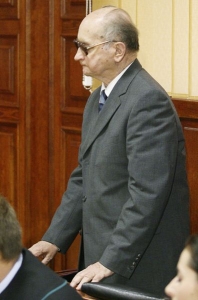 Polský exprezident Wojciech Jaruzelski před soudem.