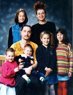 Parsifalova rodina před několika lety.