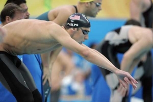 Americký plavec Michael Phelps.