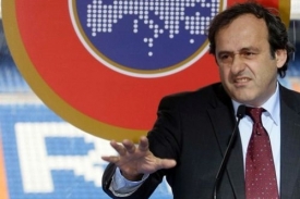 Předseda evropské fotbalové federace UEFA Michele Platini.