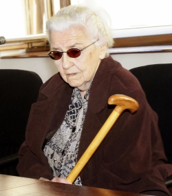 Ludmila Brožová-Polednová se poprvé ukázala u soudu.