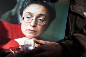 Fotografie novinářky Anny Politkovské