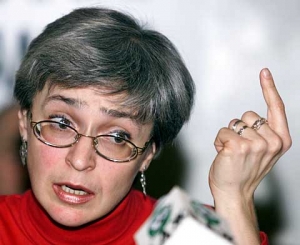 Zavražděná Anna Politkovská.