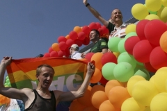 sobotní shromáždění homosexuálů v Polsku