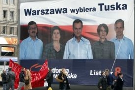 Volební plakát polské Občanské platformy