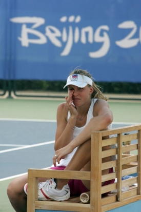 tenistka Nicole Vaidišová si nespravila náladu ani na olympiádě.
