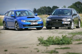 Souboj Subaru Impreza WRX a Mitsubishi Lancer Evolution se dostal do dalšího dějství. 