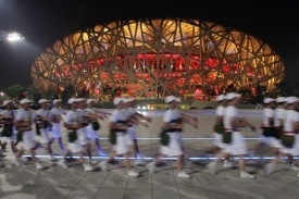Ptačí hnízdo - stadion her v Pekingu. Bude v Číně další olympiáda?