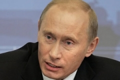 Ruský prezident Vladimir Putin během výroční tiskové konference v moskevském Kremlu ve čtvrtek 1. února.