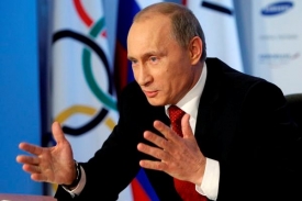 Vladimir Putin s výsledky ruských sportovců není spokojen.