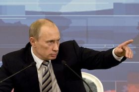 Stávající ruský prezident Vladimir Putin.