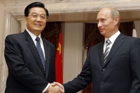 Vladimir Putin a Chu-Ťin Tchao