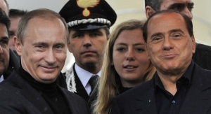 Vladimir Putin si se Silviem Berlusconim dobře rozumí.