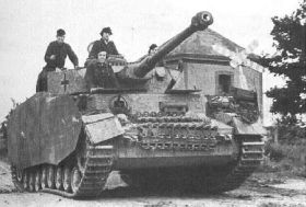 Panzer IV na východní frontě.