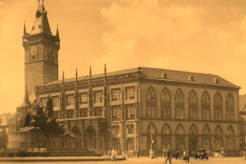 Staroměstská radnice, v roce 1908 sídlo korupčních radních.