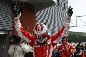 Räikkönen po kvalifikačním závodě v Belgii.