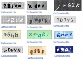 Klasická CAPTCHA používala náhodně generované znaky.