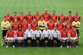 Oficiální fotografie fotbalové reprezentace pro EURO 2008.