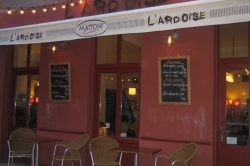 Francouzská restaurace L'Ardoise.