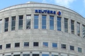 Sídlo Reuters v Londýně.