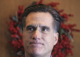 Republikánský kandidát Mitt Romney.
