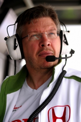 Šéf týmu Honda Ross Brawn.